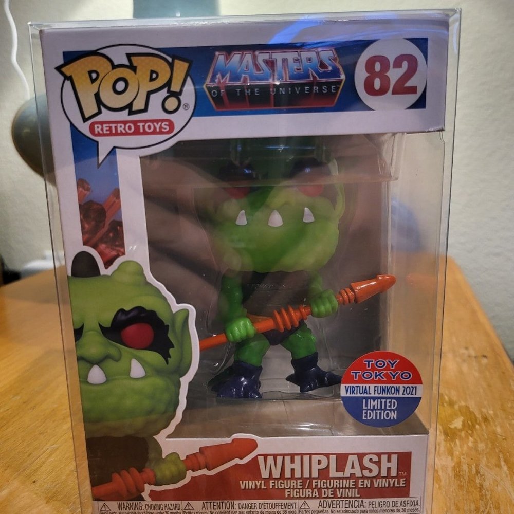Masters of the Universe Whiplash Toy Tokyo Virtual Funkon 2021 Excl Funko Pop
